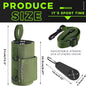 Magnetic Water Bottle Sling Bag - Non-Slip Portable Carrier for Gym Accessories